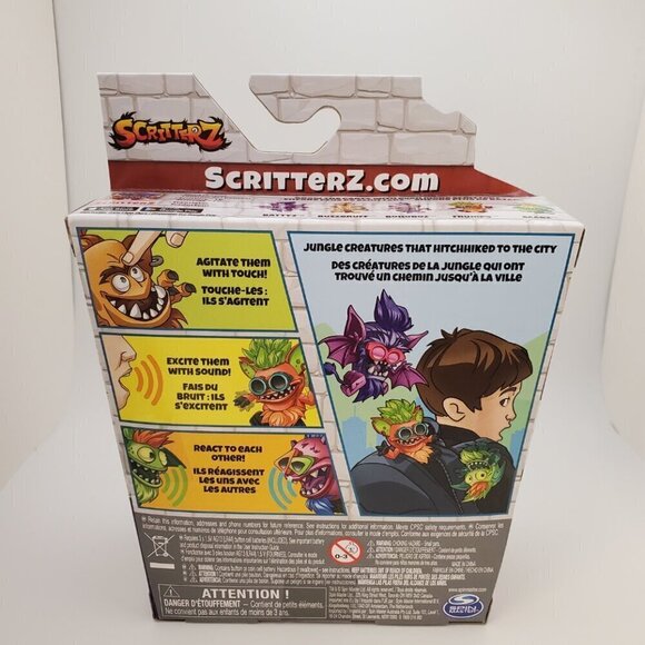 Scritterz "Buzzgruff" Action Figure-New in Package - Picture 2 of 6